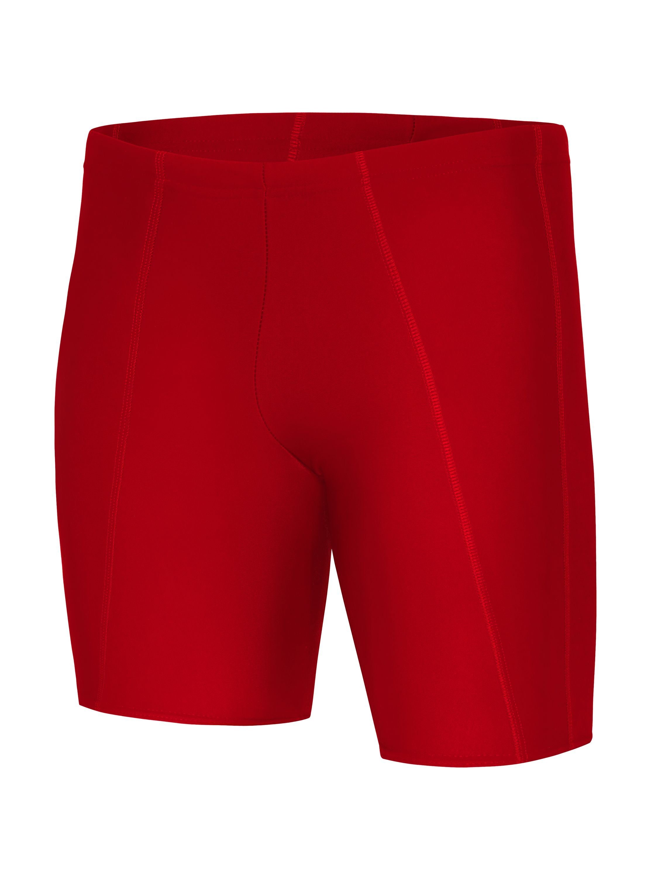 Ladeheid Badeshorts Herren Badehose Badeshorts Beachshorts Schwimmhose LA40-206 Rot