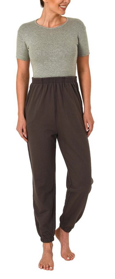 Normann Pyjama Pflegeoverall im Jogging Look mit Rückenreißverschluss UNISEX