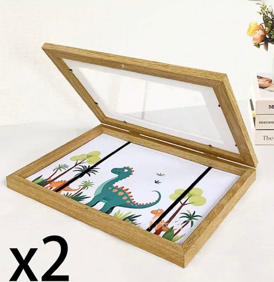 little dove Bild mit Rahmen 2 Stück A4 Befüllba Bilderrahmen Kinder Bilderr günstig online kaufen