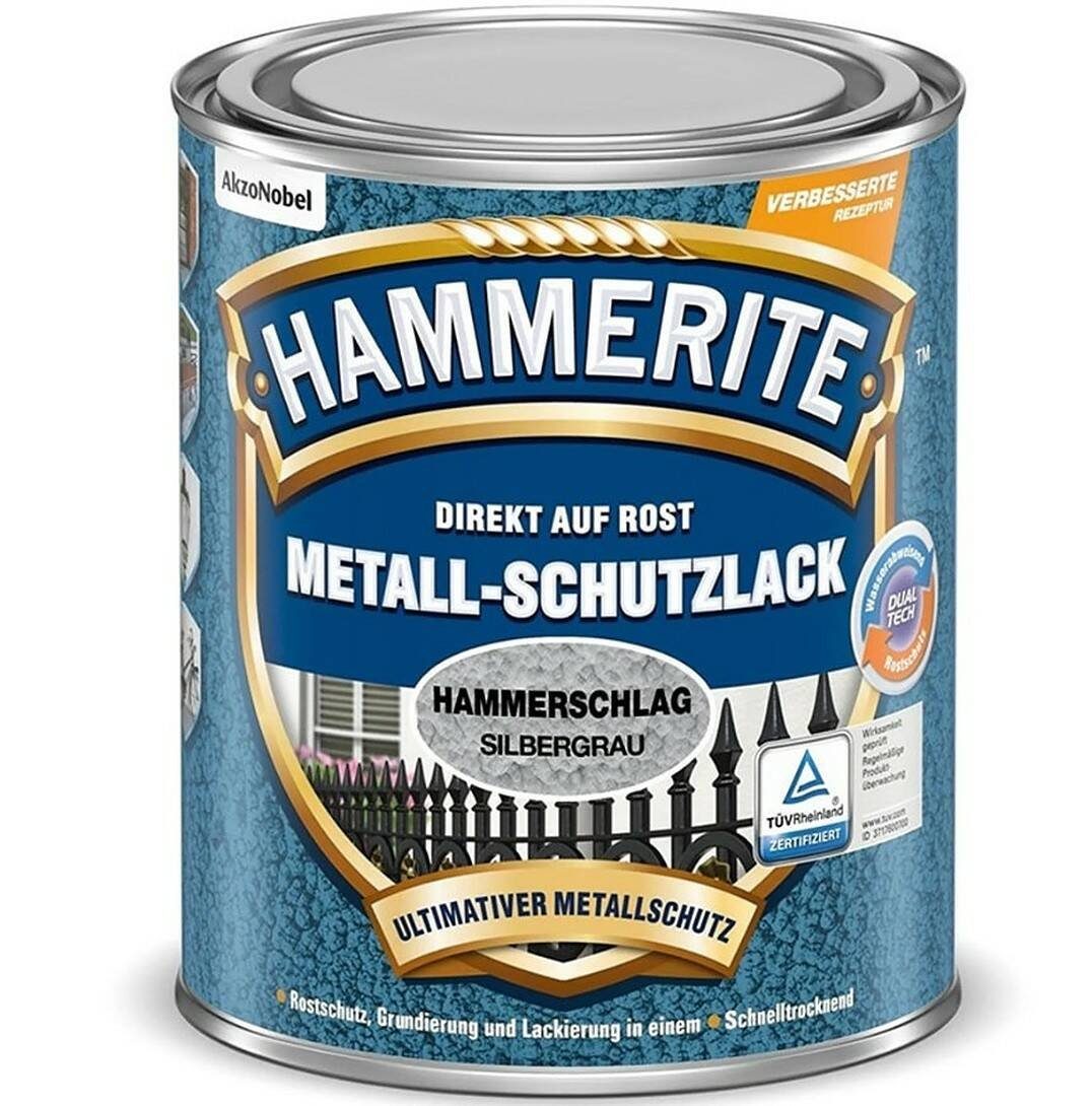 Metallschutzlack Silbergrau glänzend / 62098