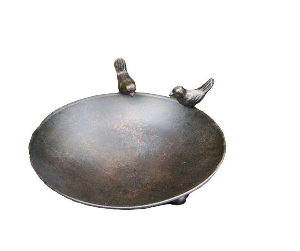 Deko-Impression Vogeltränke Vogeltränke Vogelbad Vogel-Futterstelle Eisen m günstig online kaufen