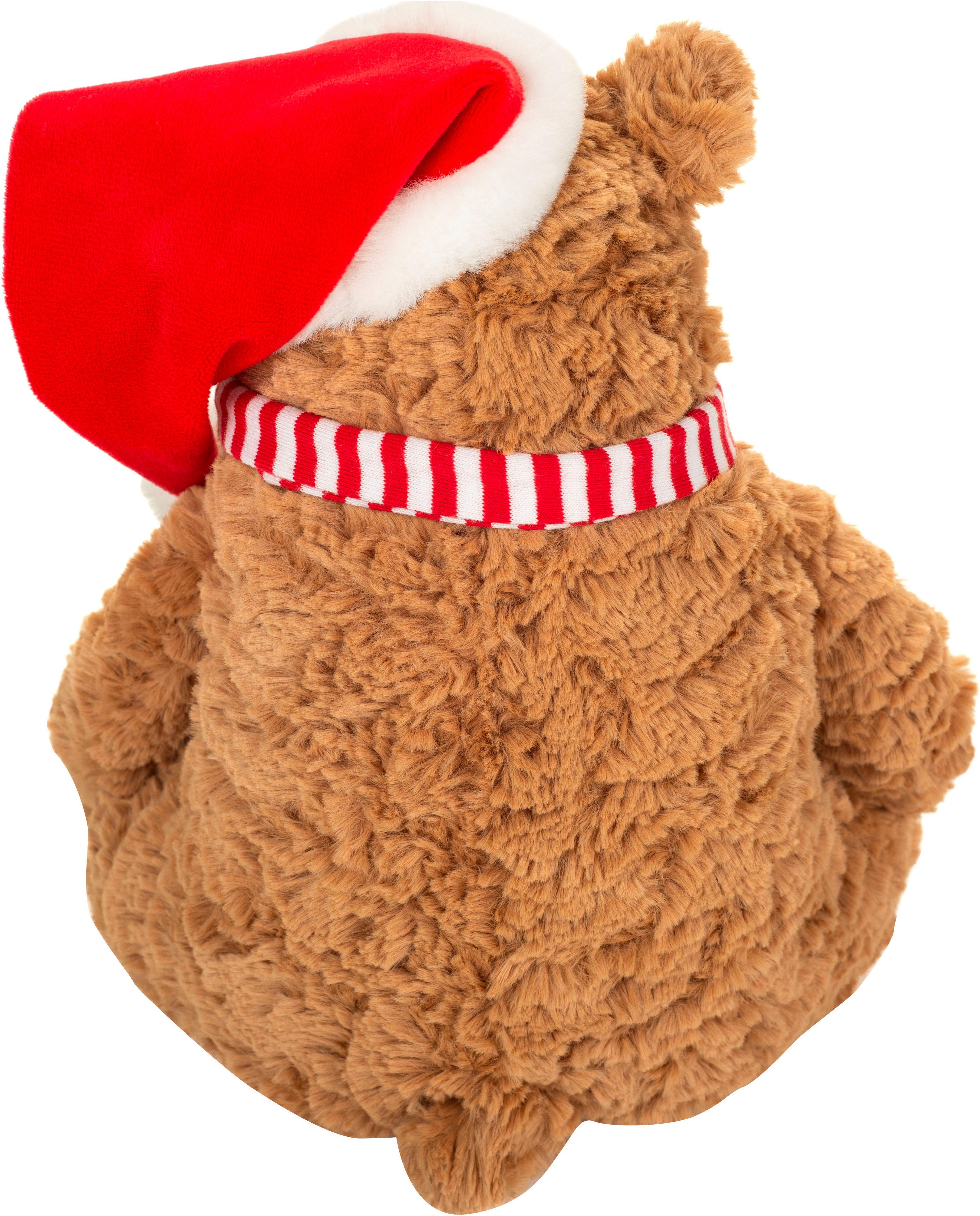 Teddy Hermann® Kuscheltier Braunbär Howard Christmas Edition, 34 cm