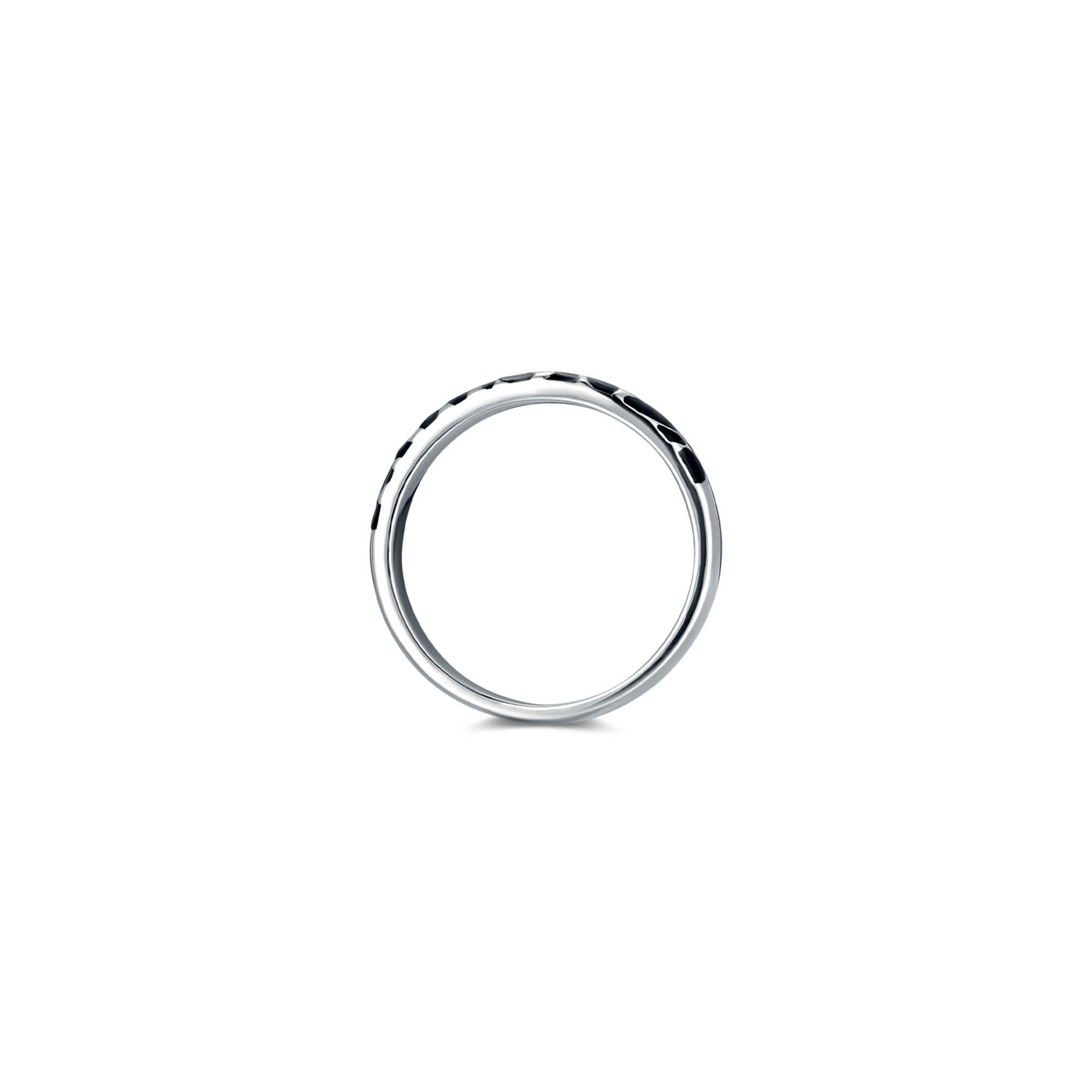 Seinerzeit FLORA & FAUNA Silberring Jasper Leoparden Ring (1-tlg), Material: 925 Sterling Silber, rhodiniert, geschwärzt mit Emaille