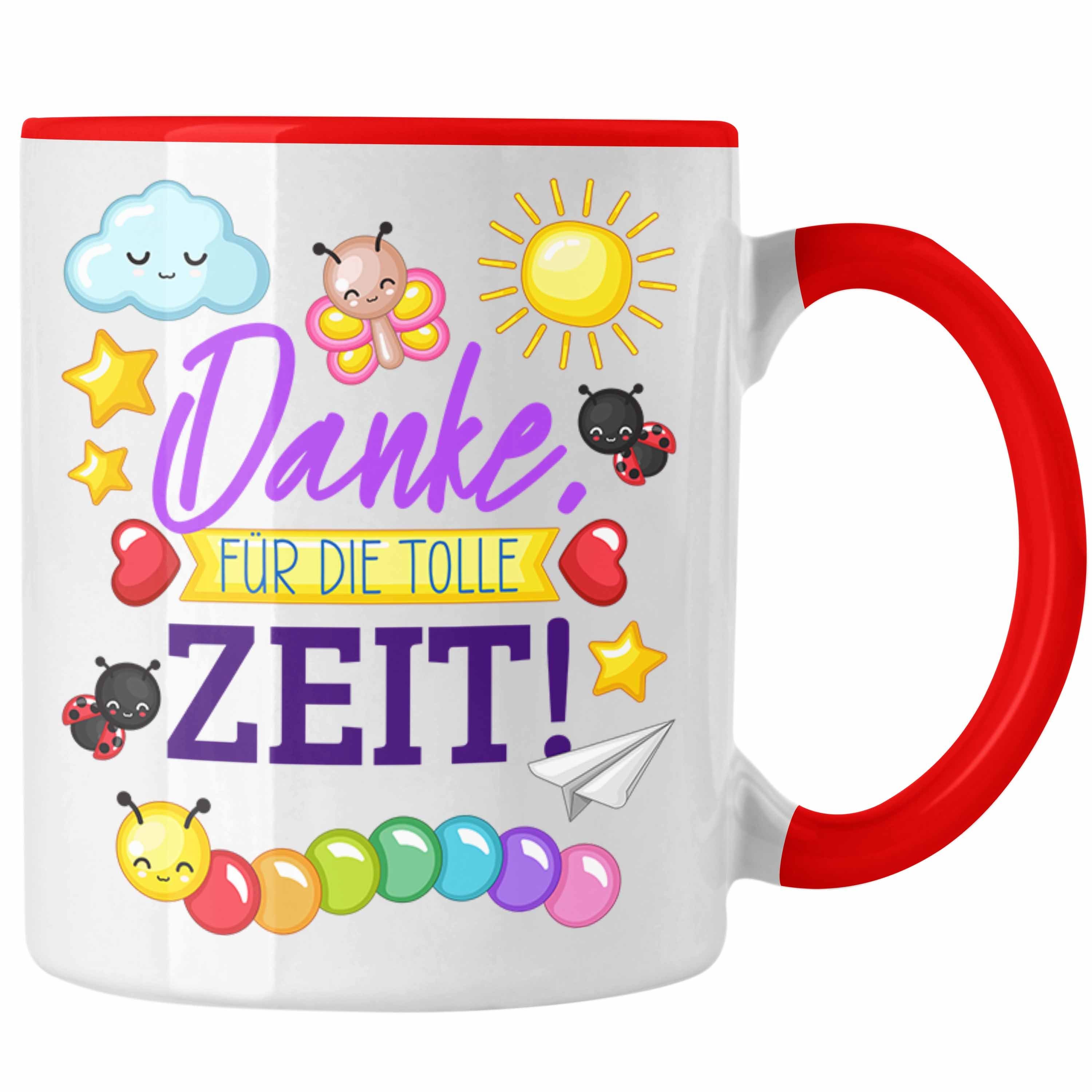 Trendation Tasse Trendation - Danke Für Die Tolle Zeit Tasse Abschied Abschiedsgeschenk