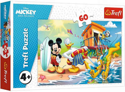 Trefl Kinder Puzzel 4 in 1 Mickey Mouse und Freunde Kinder Spaß Geschenk Motorik 