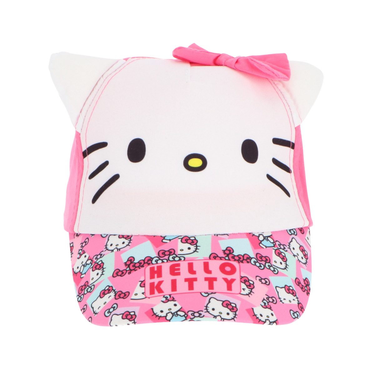 Hello Kitty Baseball Cap 3D Kappe Kinder Baseball Cap für Freizeit Sommer und Alltag