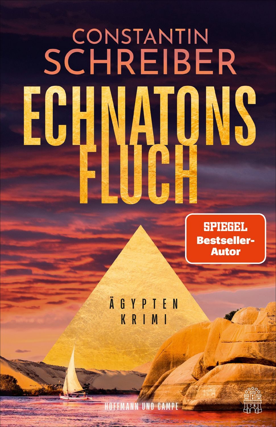 Echnatons Fluch / Constantin Schreiber, Ägypten-Krimi