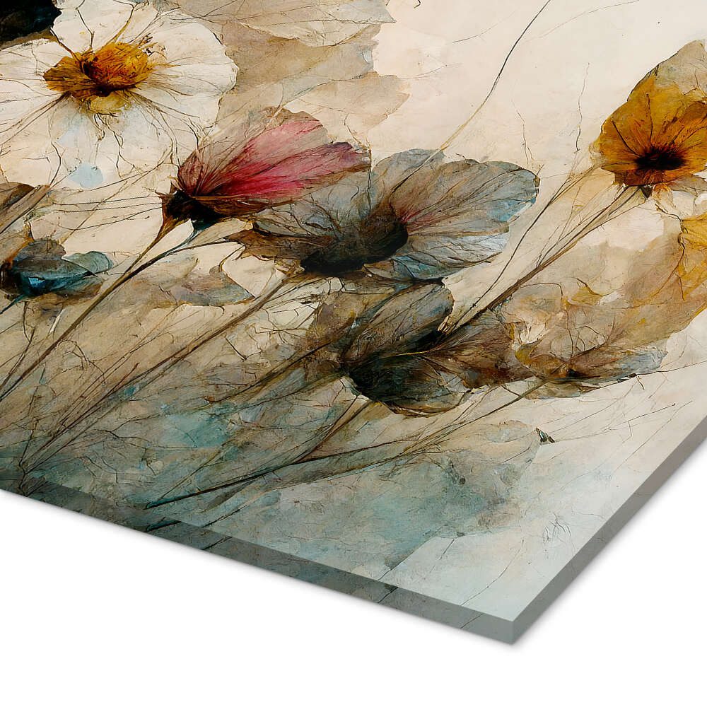 Posterlounge Wandbild Trockenblumen Arrangement, treechild, erhältlich als Poster, Leinwandbild, Wandsticker oder Acrylglasbild