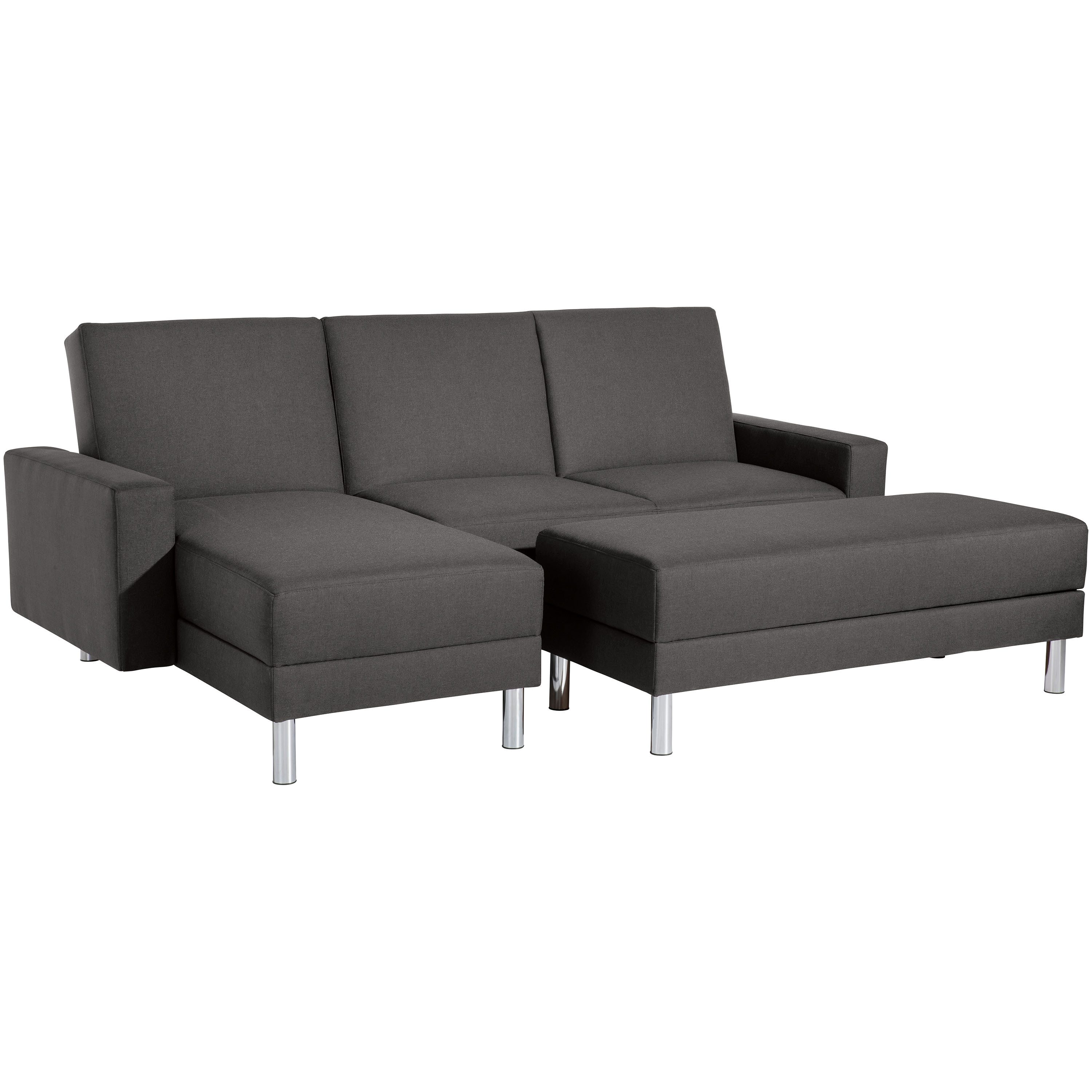 Max Winzer® Ecksofa Just Fashion, Funktionssofa mit Hocker