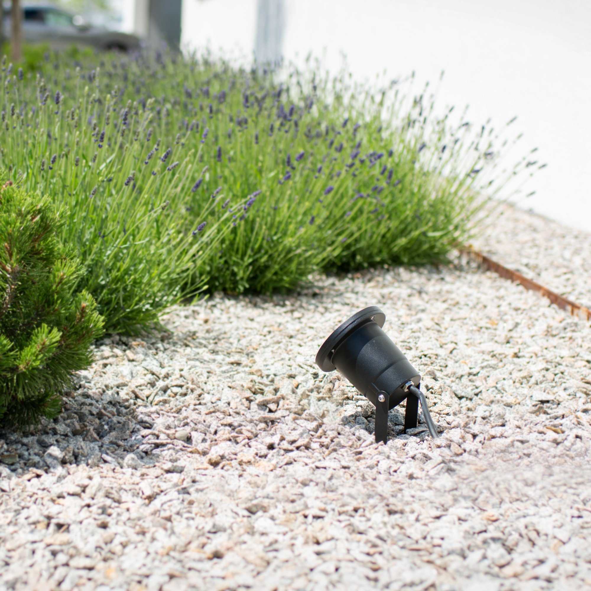 SSC-LUXon LED Gartenstrahler Schwarzer Gartenstrahler KARI günstig online kaufen