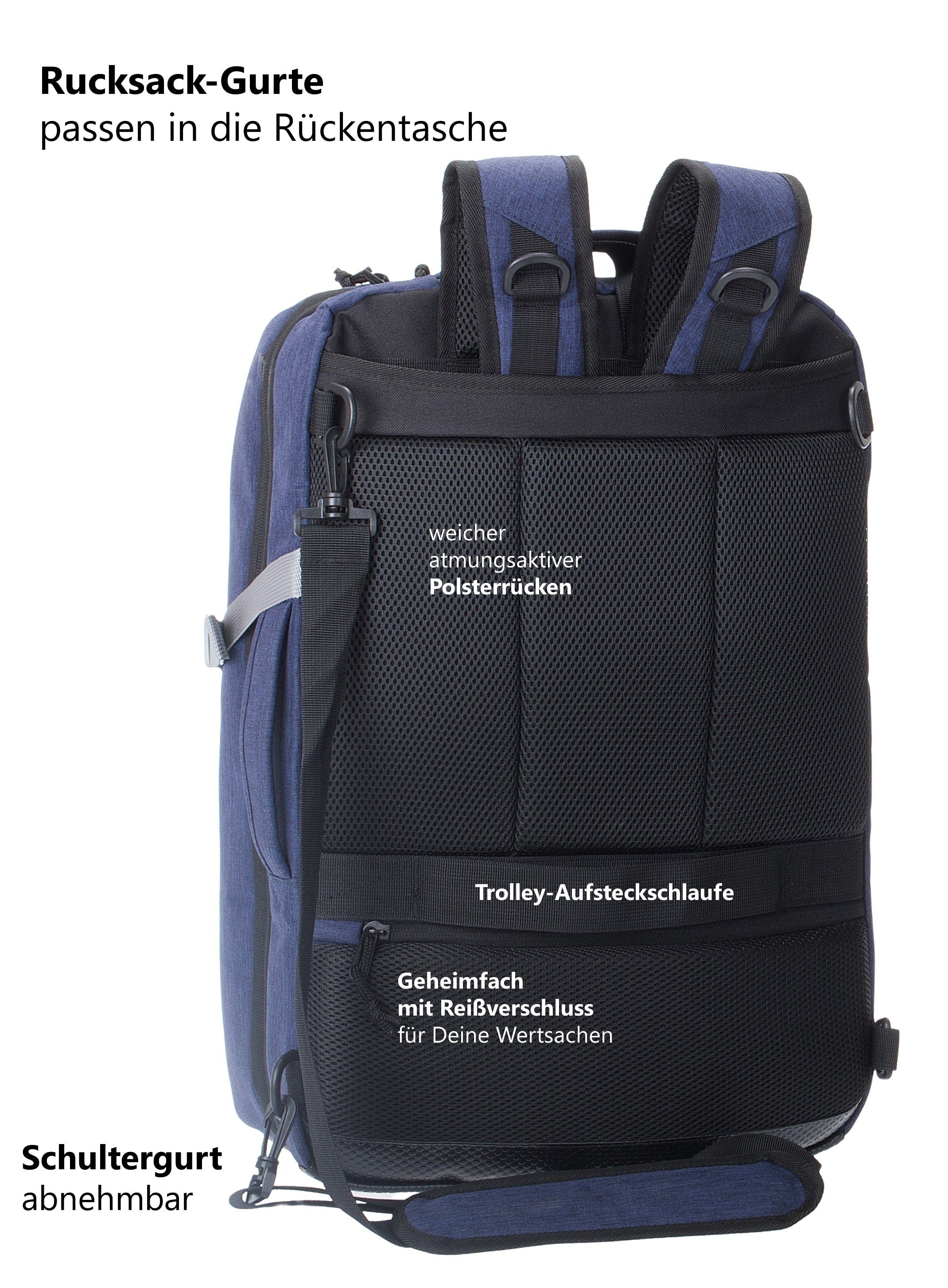 ELEPHANT Reiserucksack Flugzeug Handgepäck Fly Legends 12900, Kabinengepäck IATA Koffer-Rucksack Laptoprucksack Large