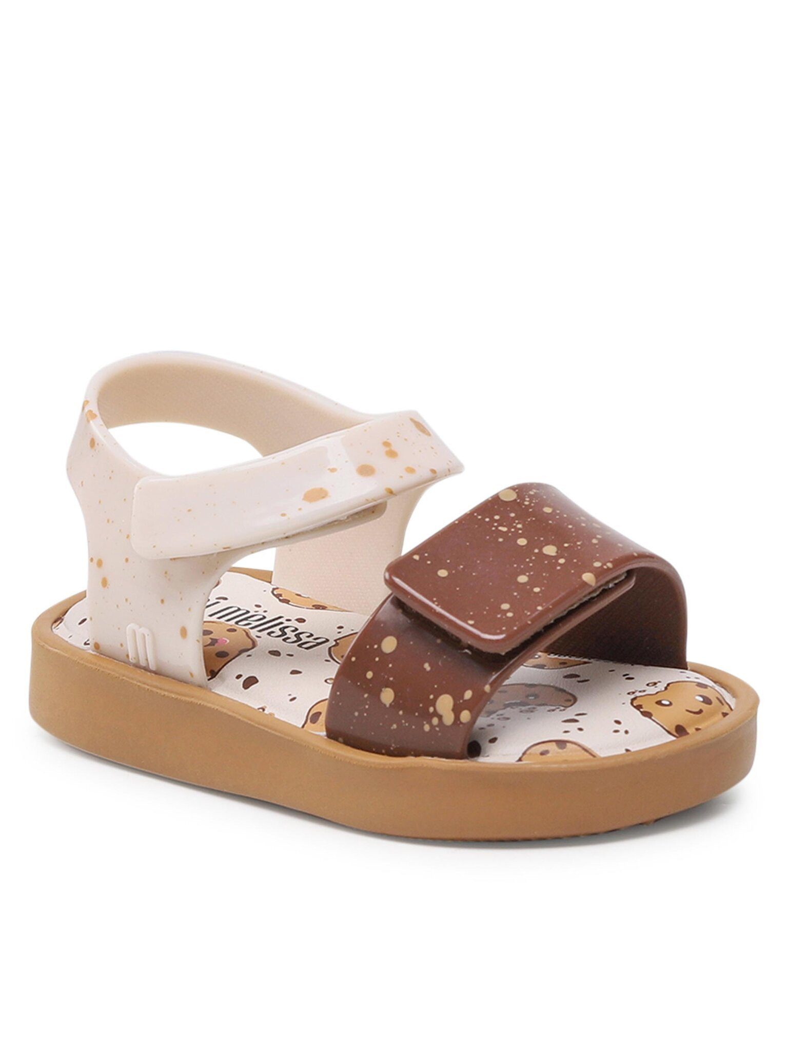 MELISSA Сандалии Mini Melissa Jump Candy Bb 33741 Beige/Brown AI097 Sandale