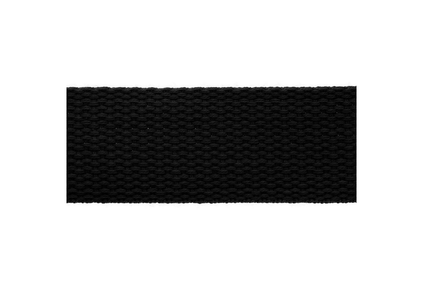 Thumbnail - maDDma 5m Polycotton Gurtband 32mm breit Rollladengurt, 580 schwarz