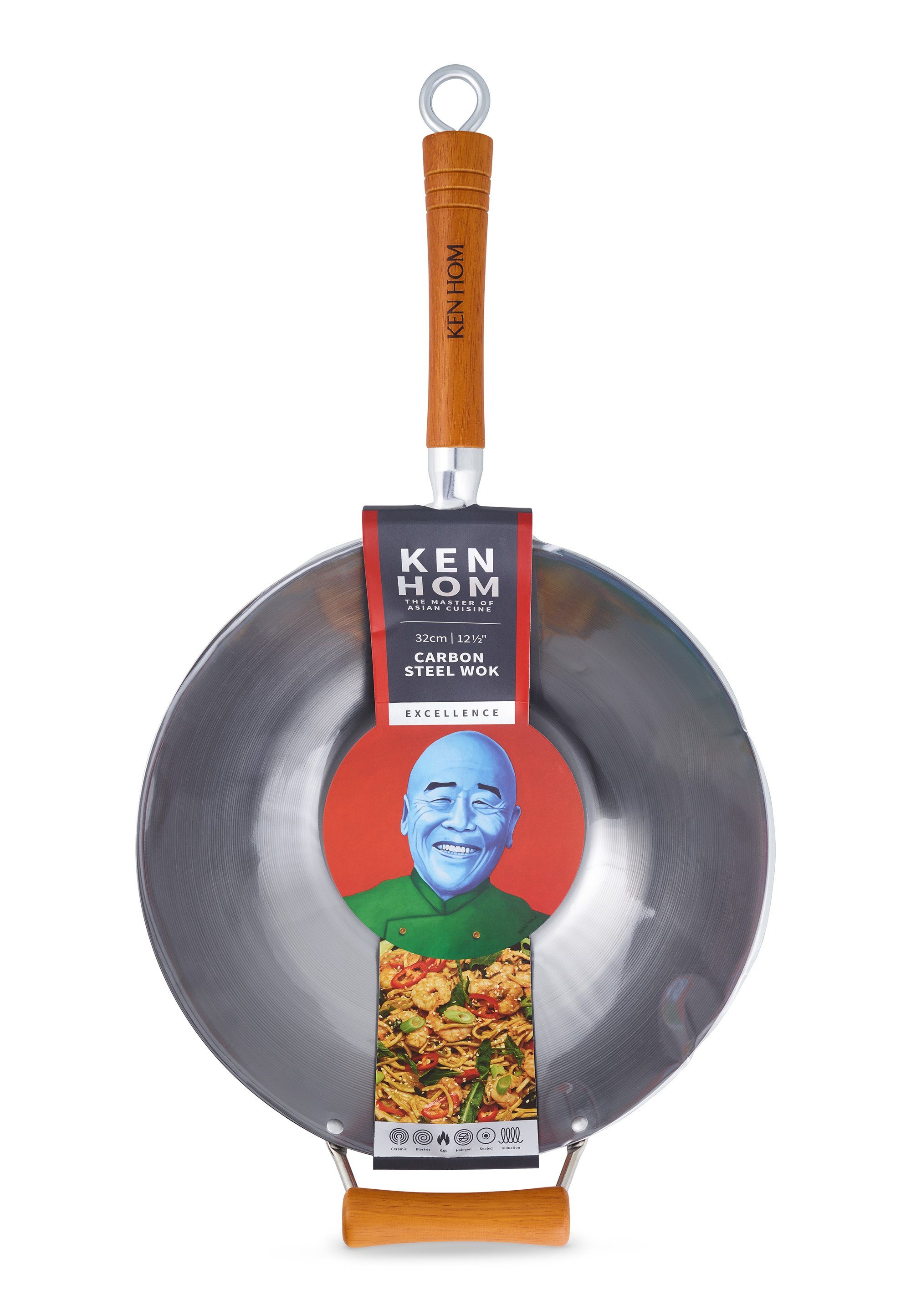 KEN HOM Wok Excellence, mit zweilagiger Beschichtung