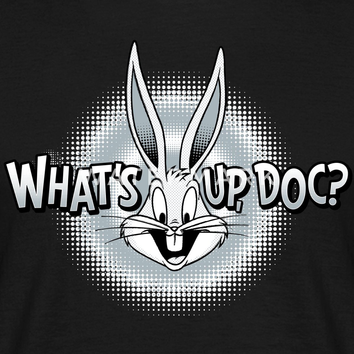 Spreadshirt T-Shirt Looney Tunes Bugs Bunny What's Up Doc Männer T-Shirt (1-tlg)