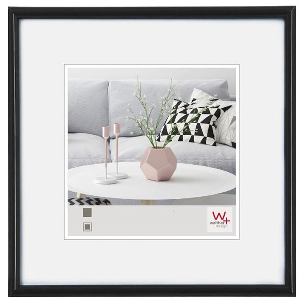 Walther Design Bilderrahmen Kunststoffrahmen Galerie quadratische Formate