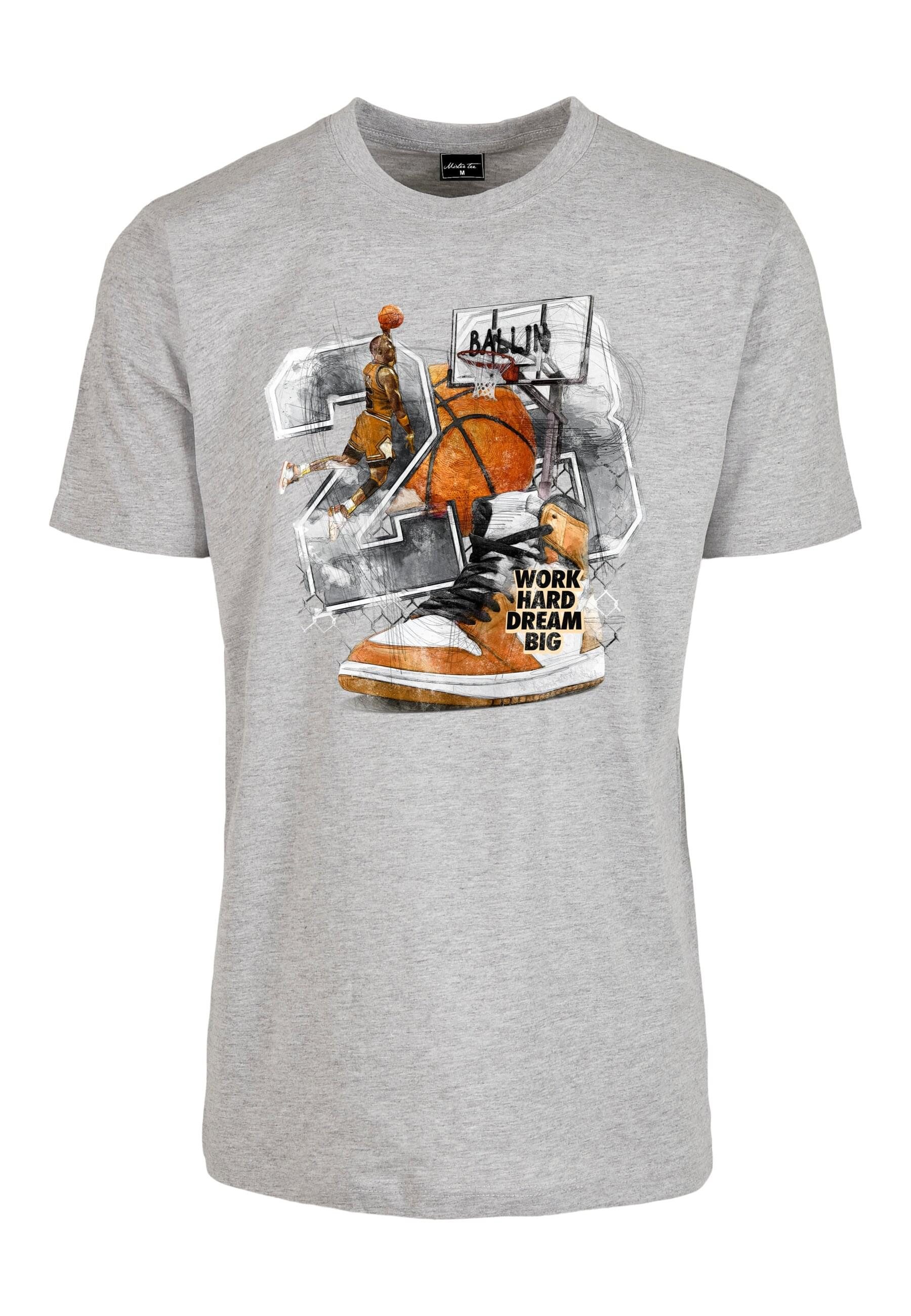 MisterTee Kurzarmshirt MisterTee Herren Vintage Ballin günstig online kaufen
