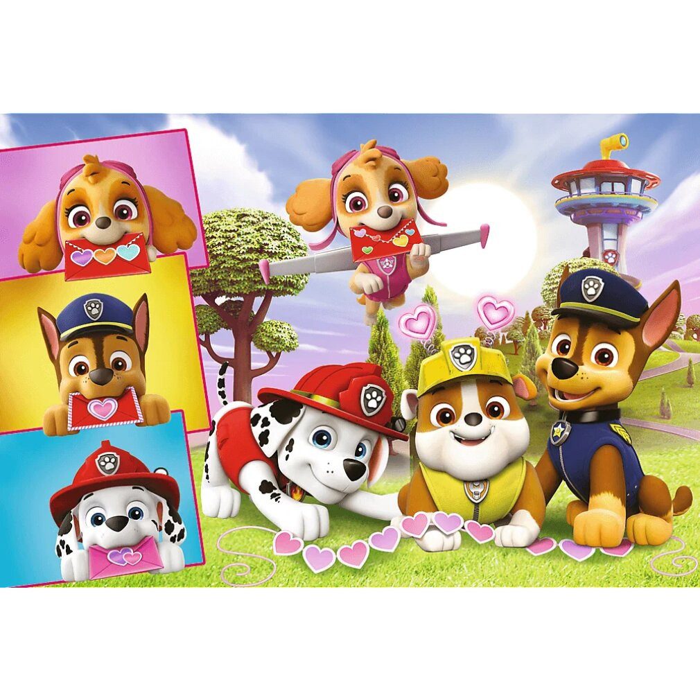 Trefl Puzzle Puzzle - 100 - Furchtlose Mädchen - Paw Patrol - 16520, Puzzleteile