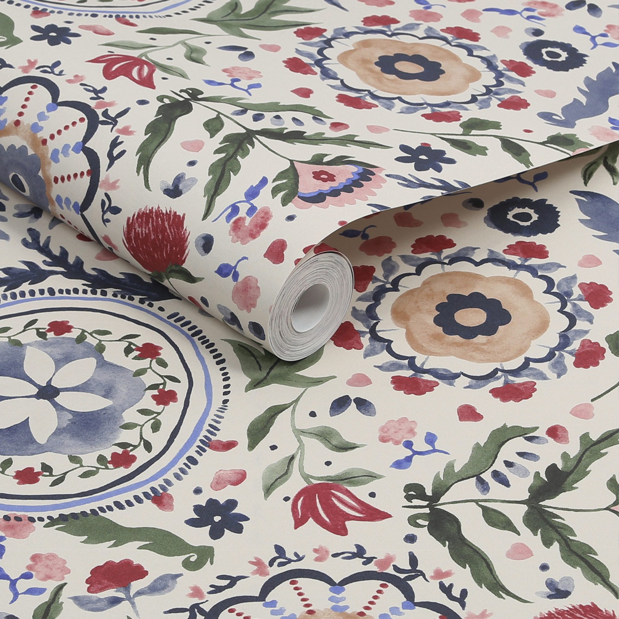 Joules Vliestapete Festival Flowers Antique, glatt, geblümt, (1 St), Design Tapeten