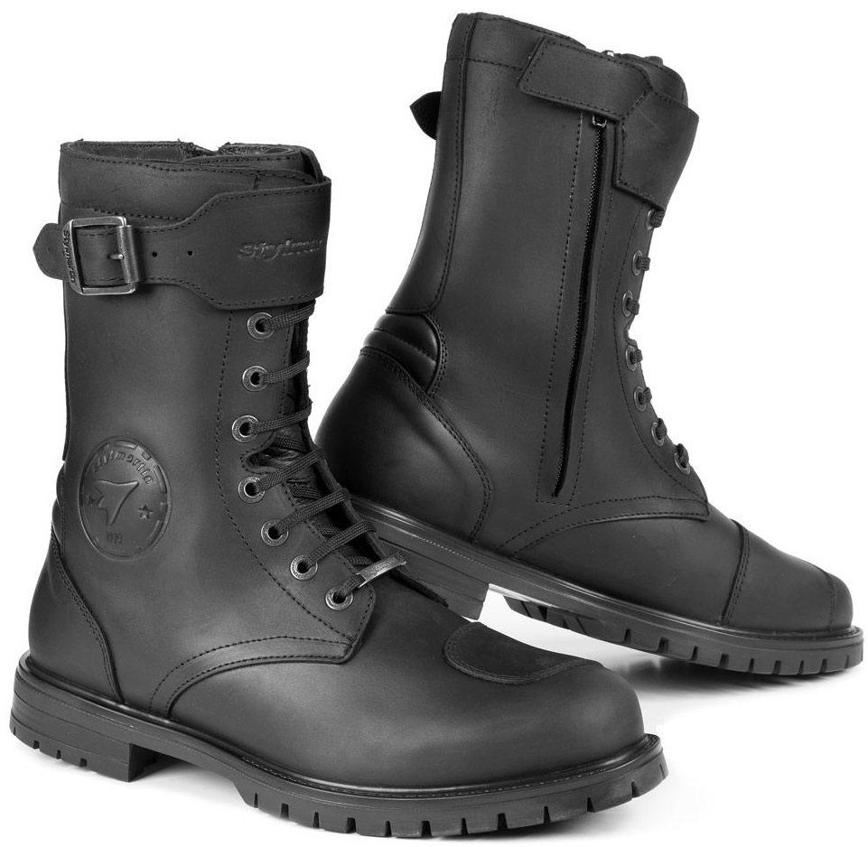 Stylmartin Rocket wasserdichte Motorrad Stiefel Motorradstiefel Black