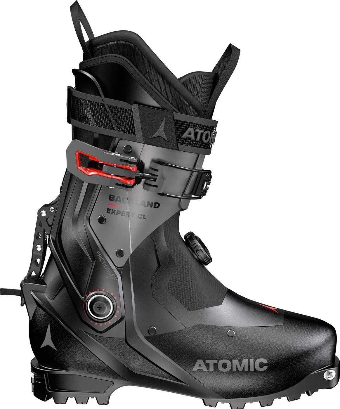 Atomic BACKLAND EXPERT CL Black/Anthracite BLACK/ANTHRACITE/RED Skischuh