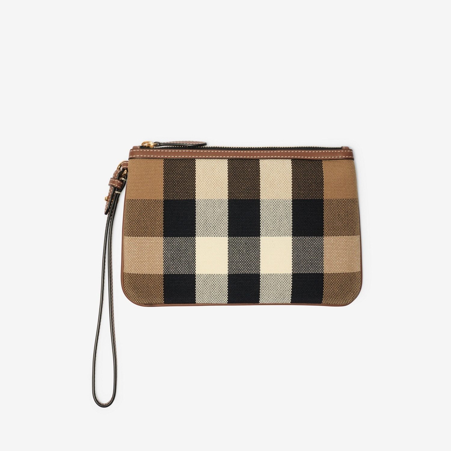 BURBERRY Clutch New Peyton Check