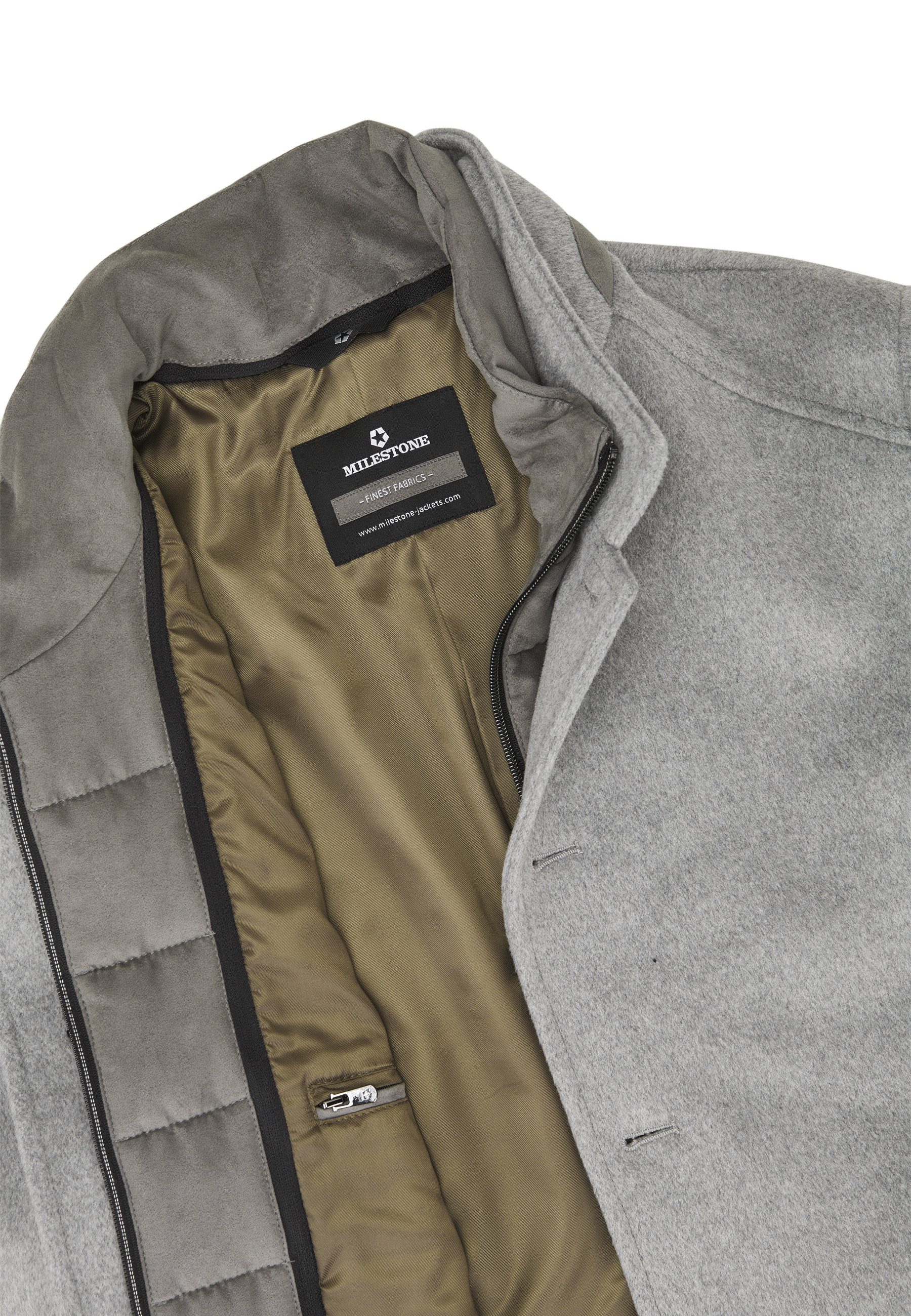 MILESTONE Kurzmantel MSDuran Herren Jacke Mantel kurz normale Passform – Bild 5 von 5