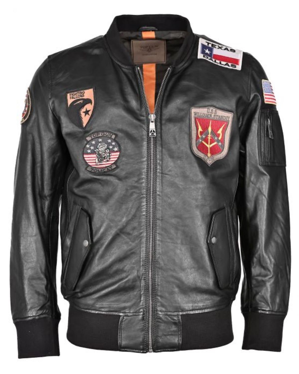TOP GUN Lederjacke TGLJ-1021