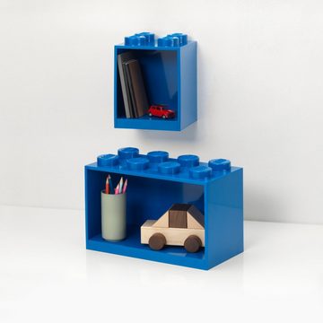 Room Copenhagen Spielzeugtruhe LEGO Regal Brick Shelf 8+4, Set