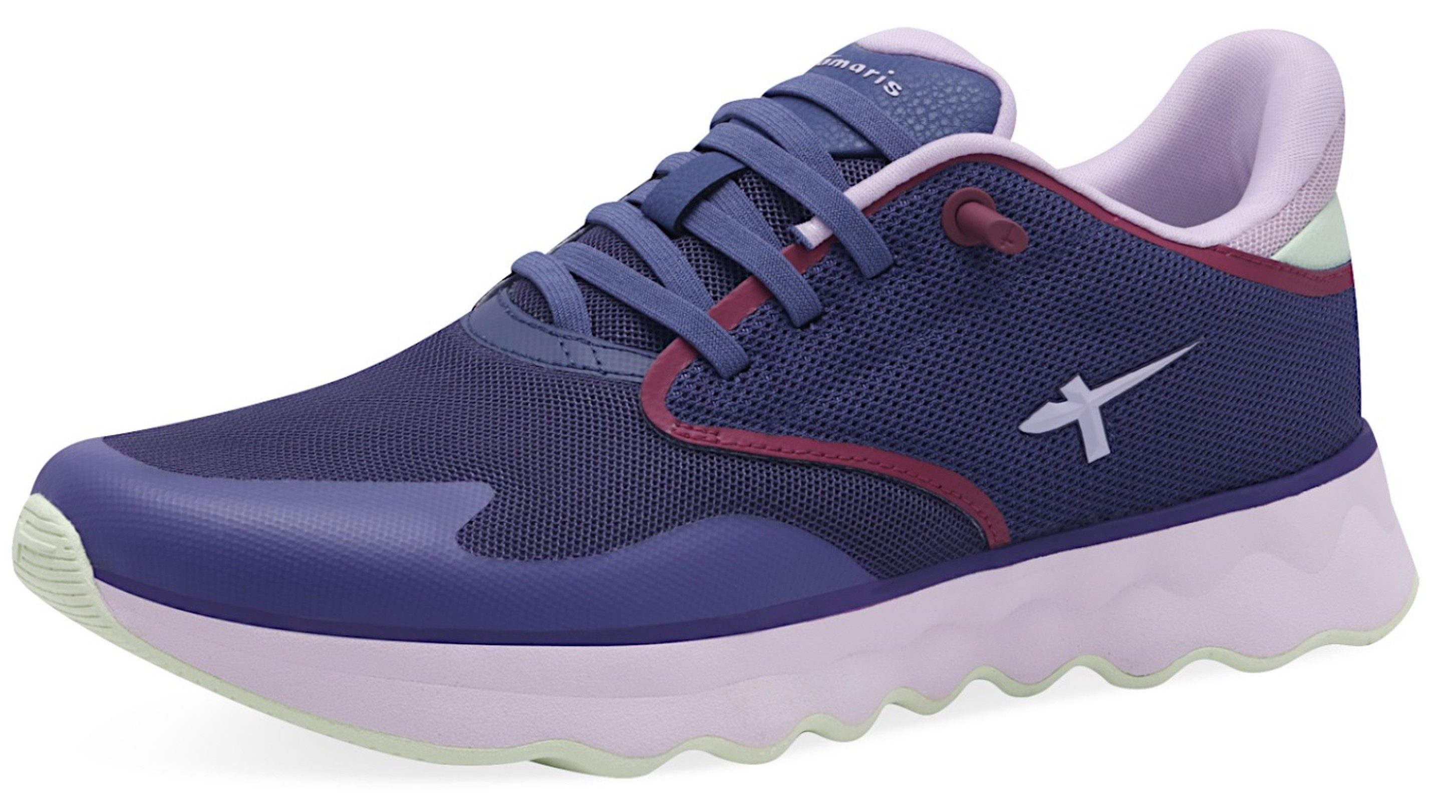 1-23700-44 569 Purple Comb Sneaker