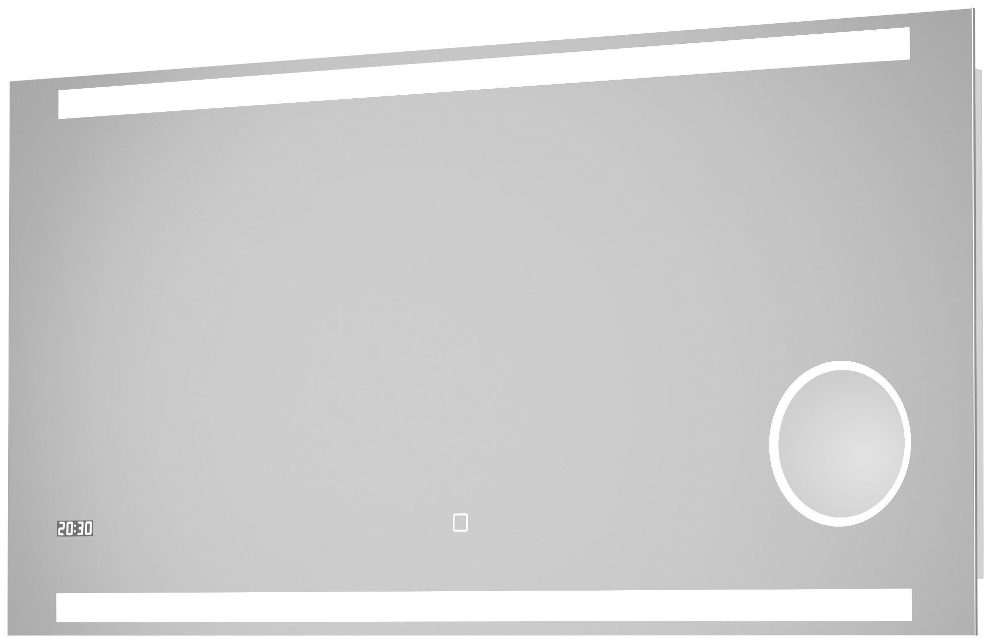 Talos LED-Lichtspiegel King, 160x60 cm, energiesparend
