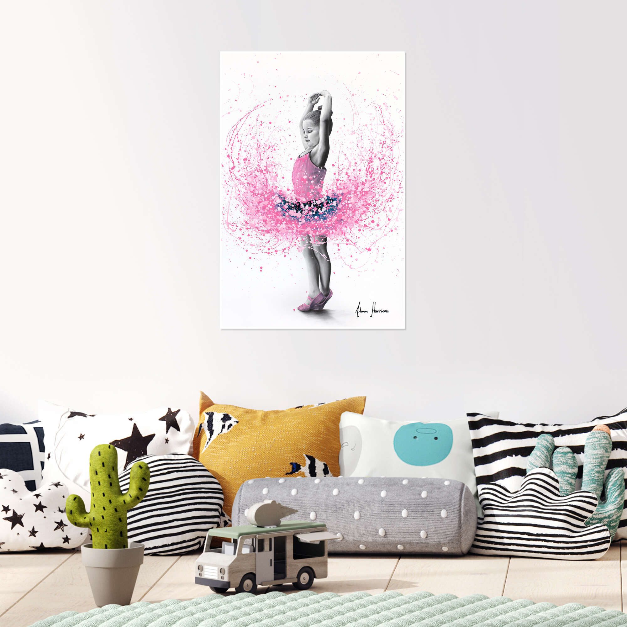 Posterlounge Wandbild Ihr erster Tanz, Ashvin Harrison, erhältlich als Poster, Leinwandbild, Wandsticker oder Acrylglasbild