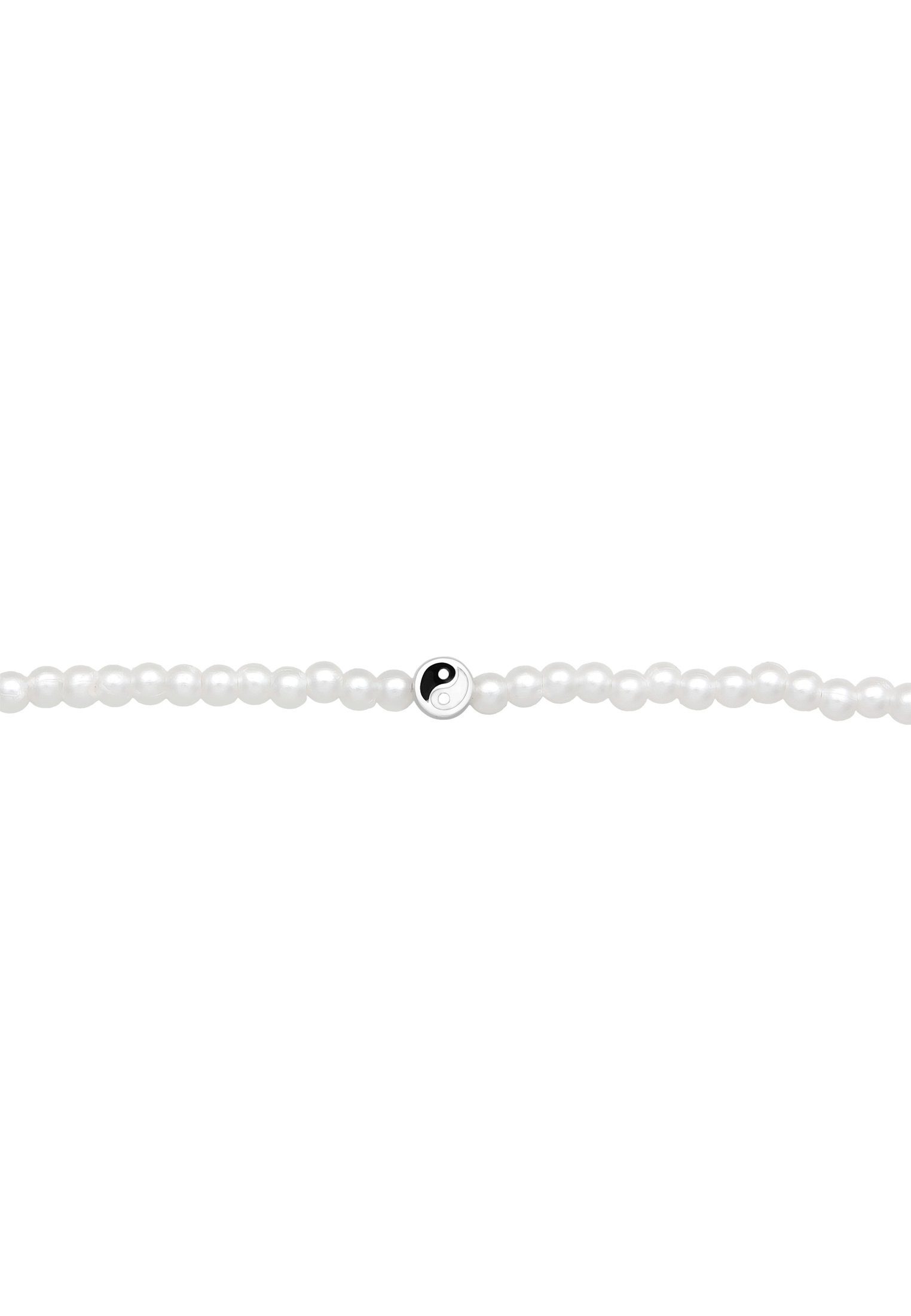 Elli Perlenkette Choker Yin Yang Glasperlen günstig online kaufen