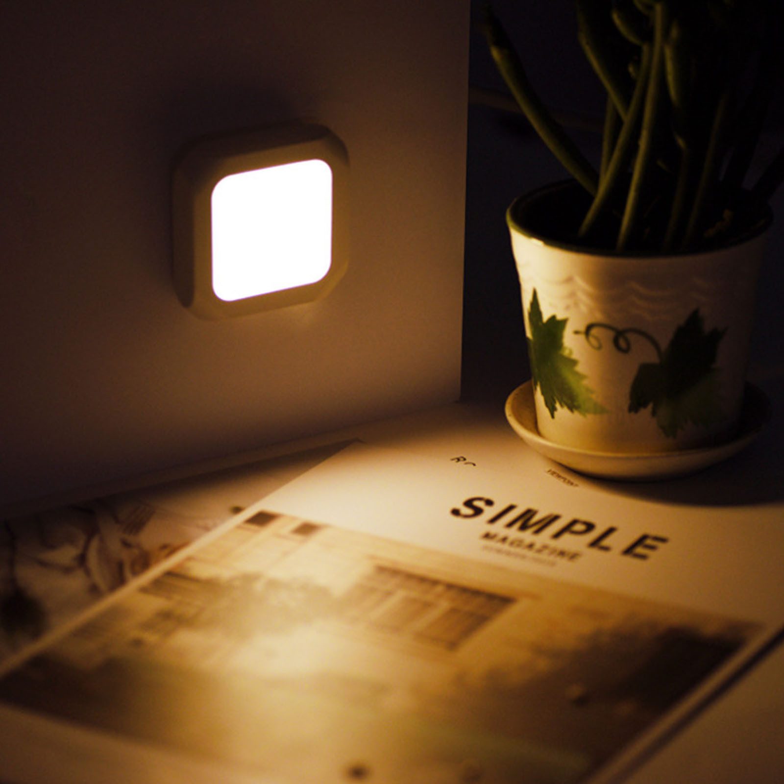 OKWISH Nachtlicht 2 Stück LED Steckerlampe günstig online kaufen