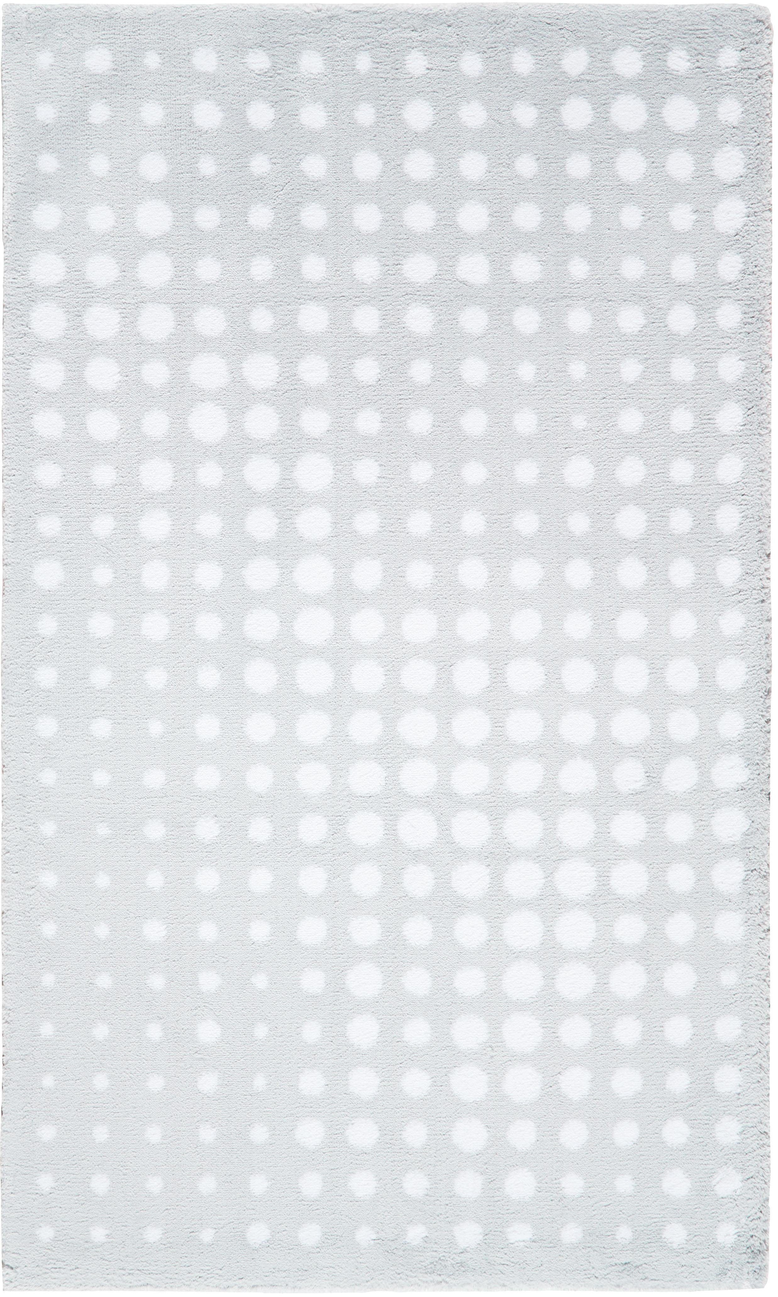 Egeria Badematte DOT, Höhe 10 mm, rutschhemmend beschichtet, fußbodenheizungsgeeignet, Baumwolle, rechteckig