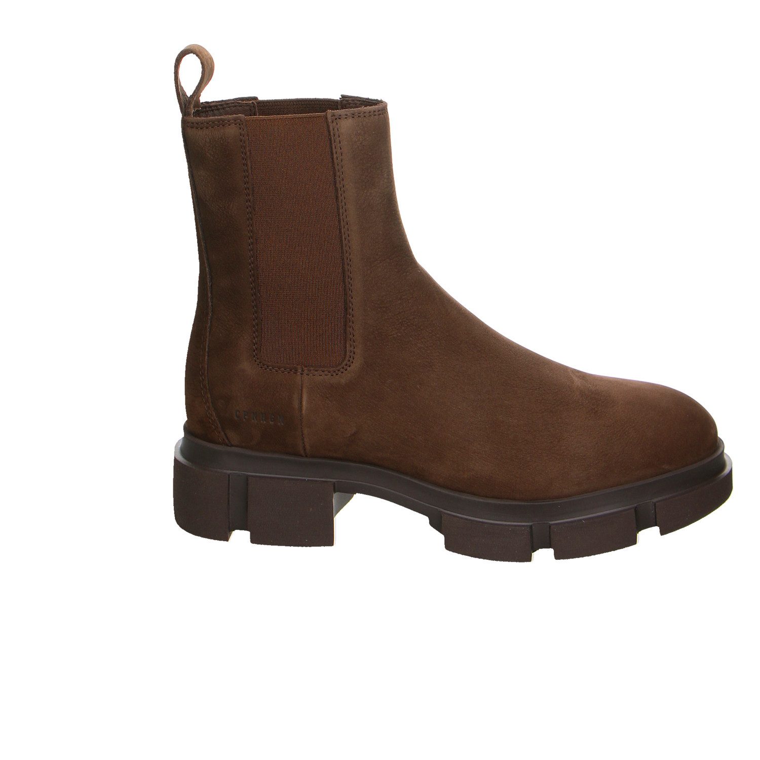 Copenhagen Studios Copenhagen Nabuc Chocolate Nubuk Stiefeletten braun Stiefelette