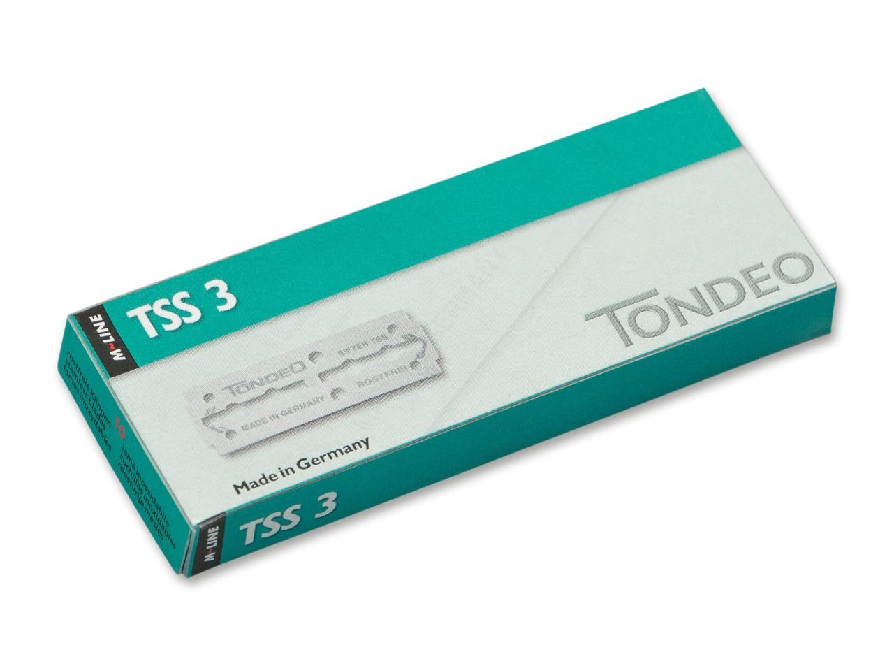 TONDEO Taschenmesser 10 TSS 3 Rasierklingen