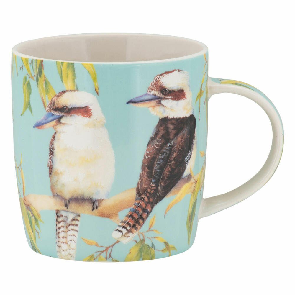 Maxwell & Williams Becher BIRD TALK Kookaburras 370 ml, Porzellan | Tassen