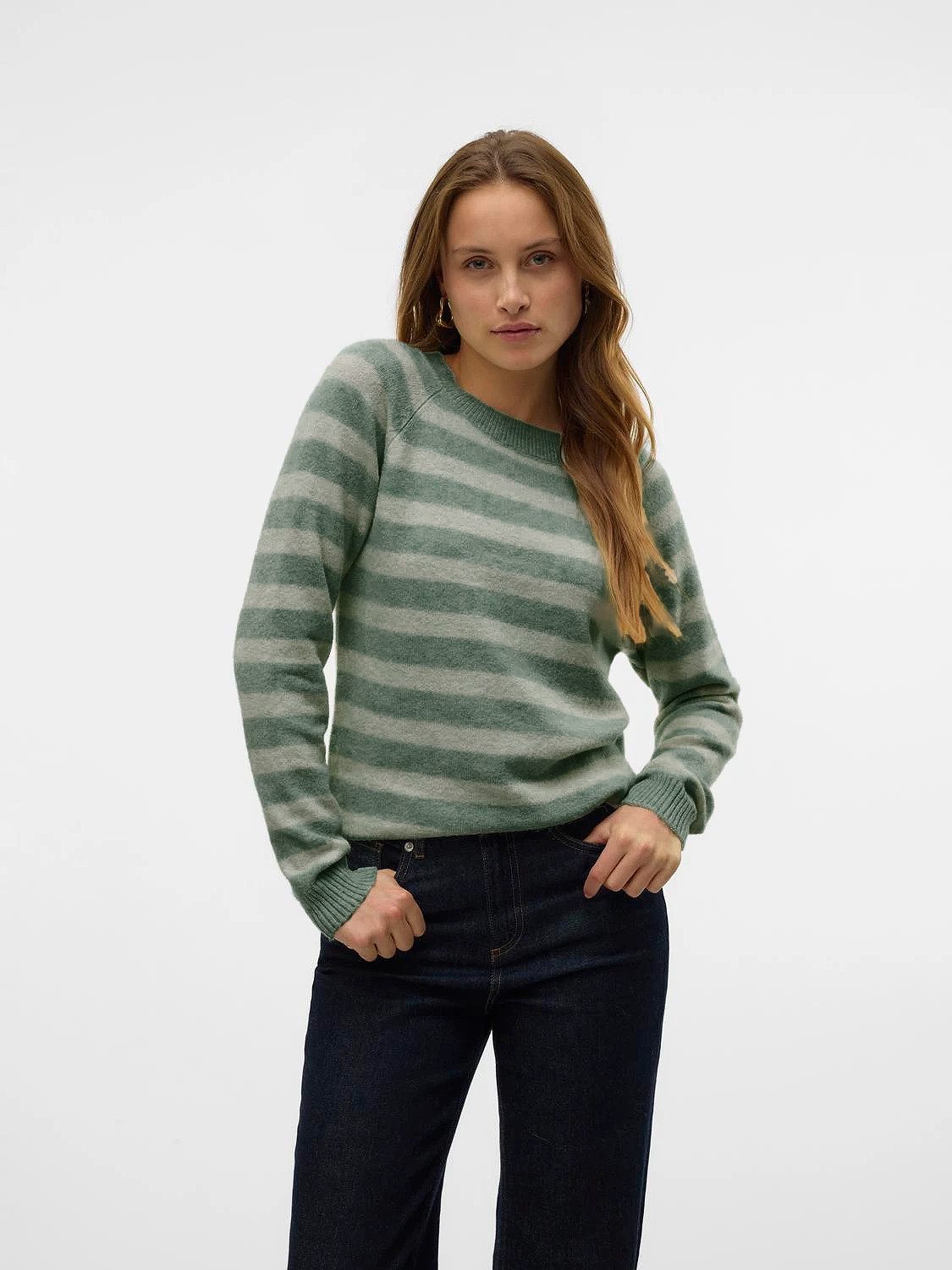 Vero Moda Rundhalspullover VMDOFFY LS O-NECK günstig online kaufen