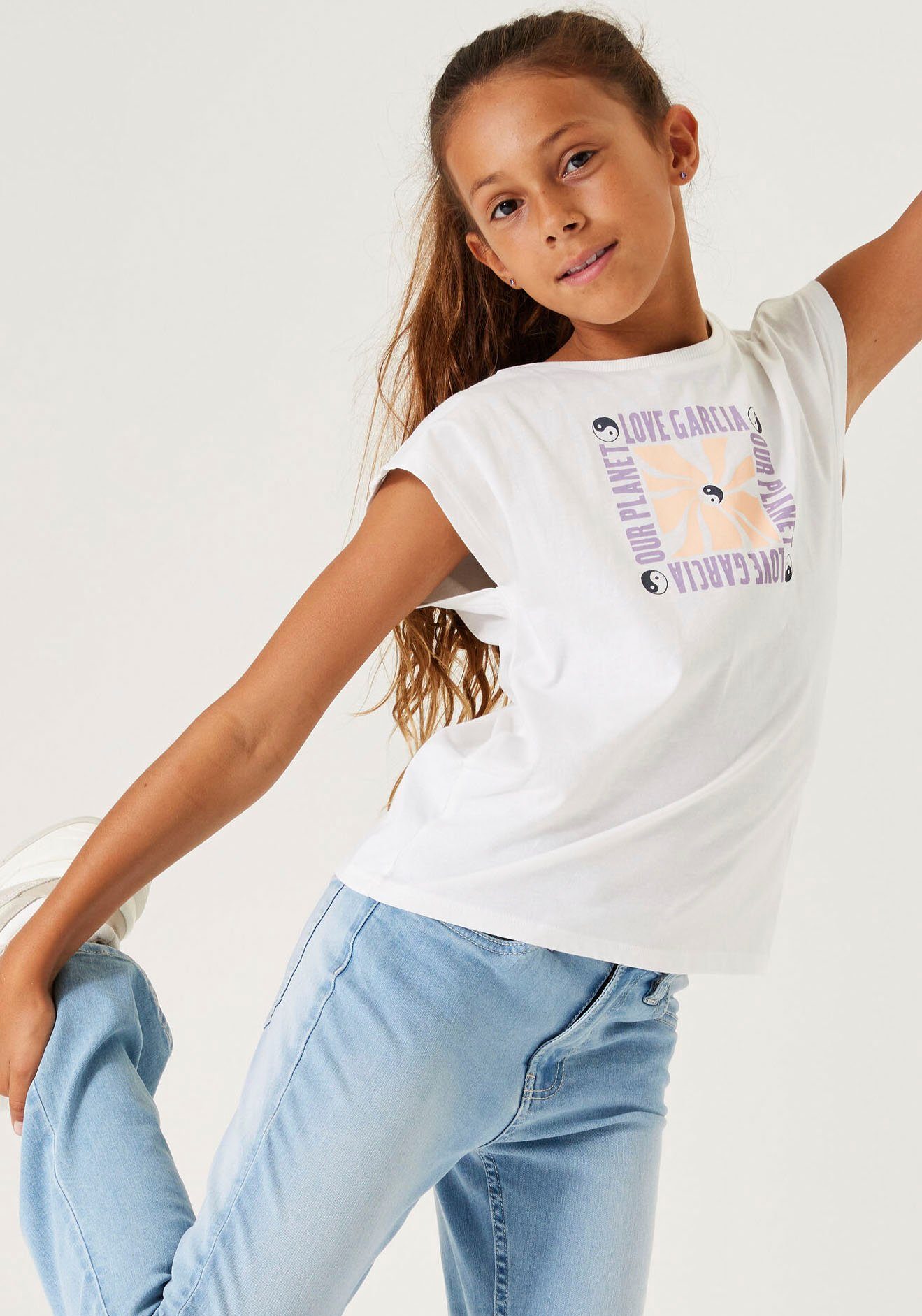 Garcia T-Shirt für Girls off white