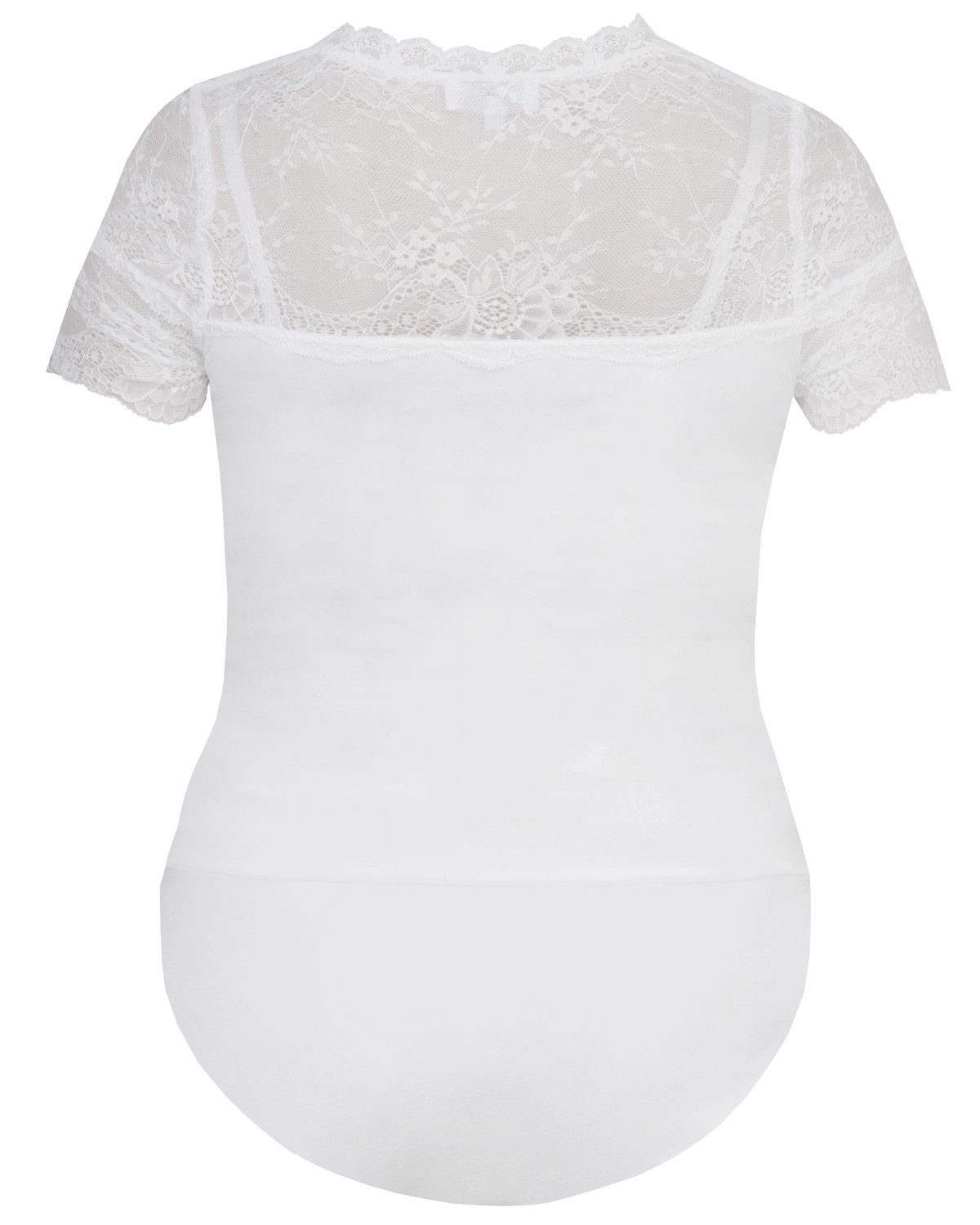 MarJo Body 'Henni-Ninette' Kurzarm 901700, Offwhite