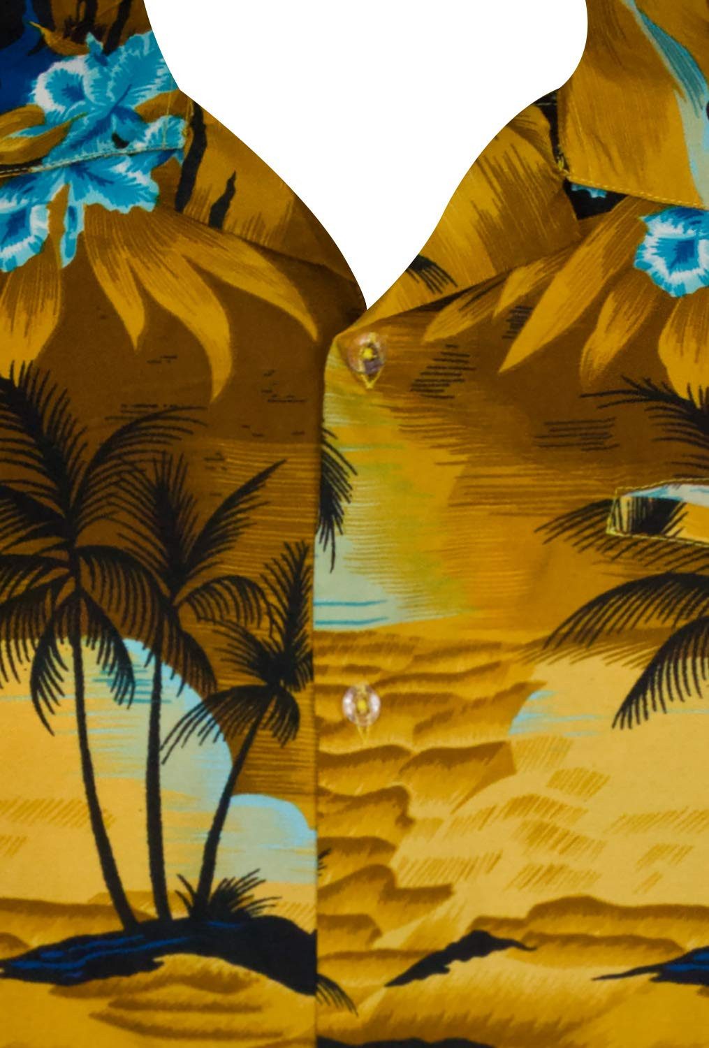 King Kameha Hawaiihemd Surf Kids Funky Hawaii-Hemd Kinder Kurzarm Front-Tasche Unisex