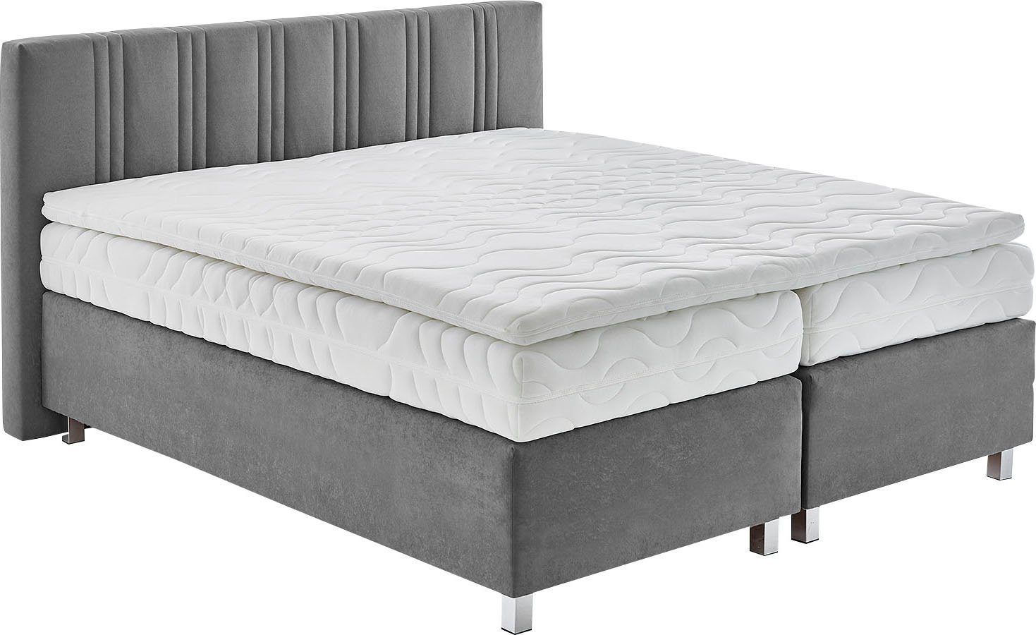 Westfalia Schlafkomfort Boxspringbett, wahlweise mit Bettkasten und Topper