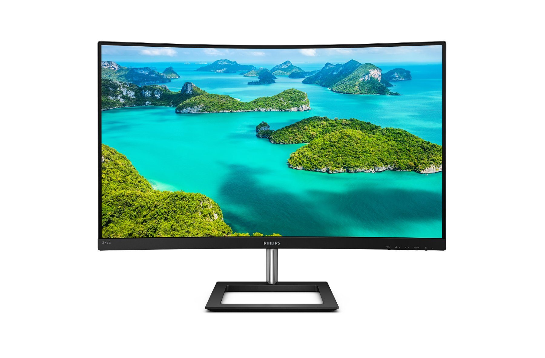 Philips 272E1CA LCD-Monitor (68,6 cm/27 ", 1920 x 1080 px, Full HD, 4 ms Reaktionszeit, 75 Hz, VA LCD)