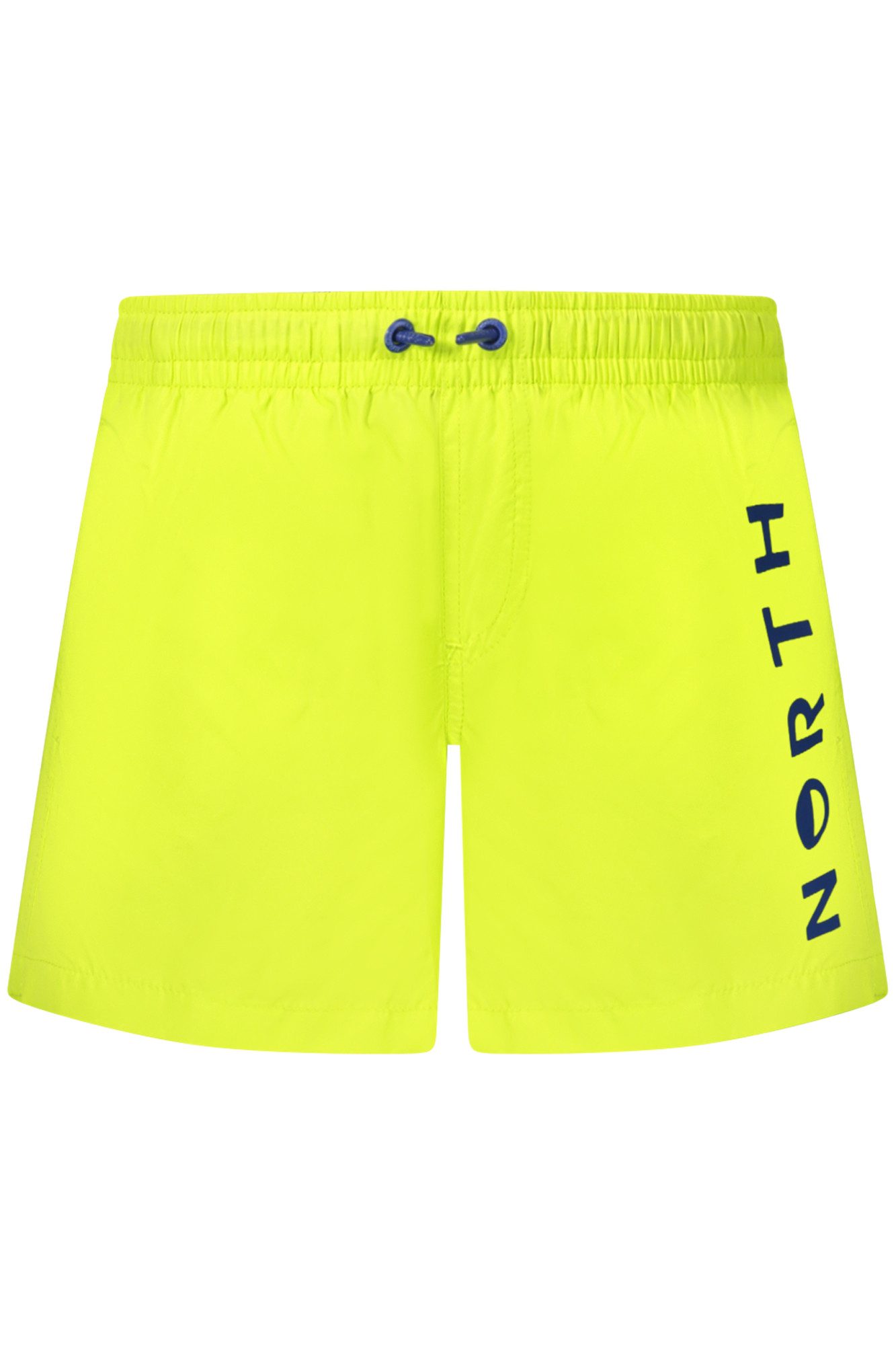 North Sails Badeshorts Blaue Kinderbadehose mit Kontrastdetails und elastischem Bund