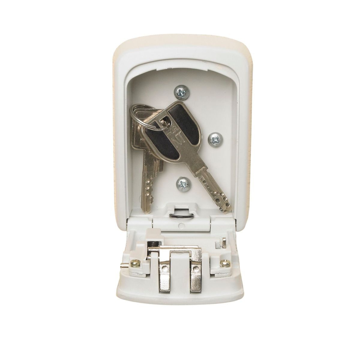 Master Lock Medium Schlüsselsafe mit Zahlenschloss 5401EURDCRM Diebstahlalarm