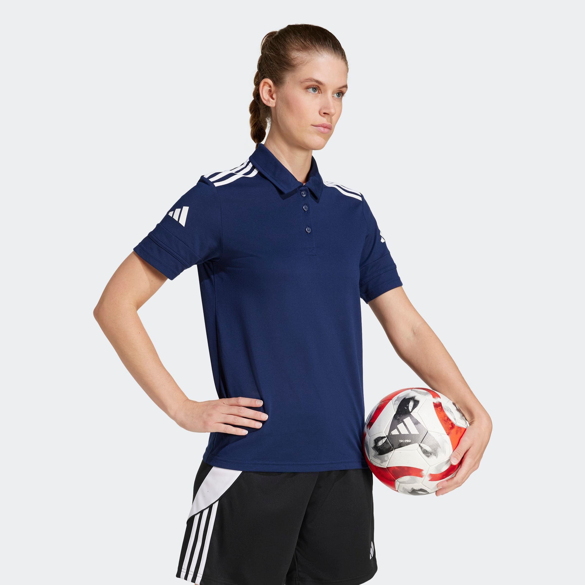 adidas Performance Poloshirt SQ25 C POLO W sportlicher Stil, mit Druckknopf günstig online kaufen