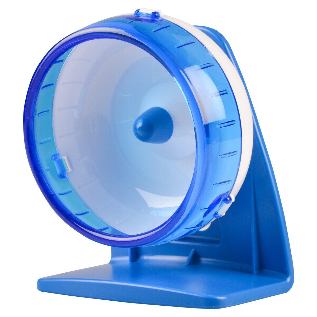 Tierlaufrad Laufrad Kunststoff blau/weiß