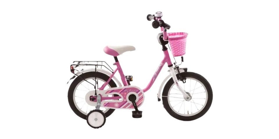 Bachtenkirch Kinderfahrradhelm Bachtenkirch Kinderfahrrad My Bonnie 14 Zoll pink