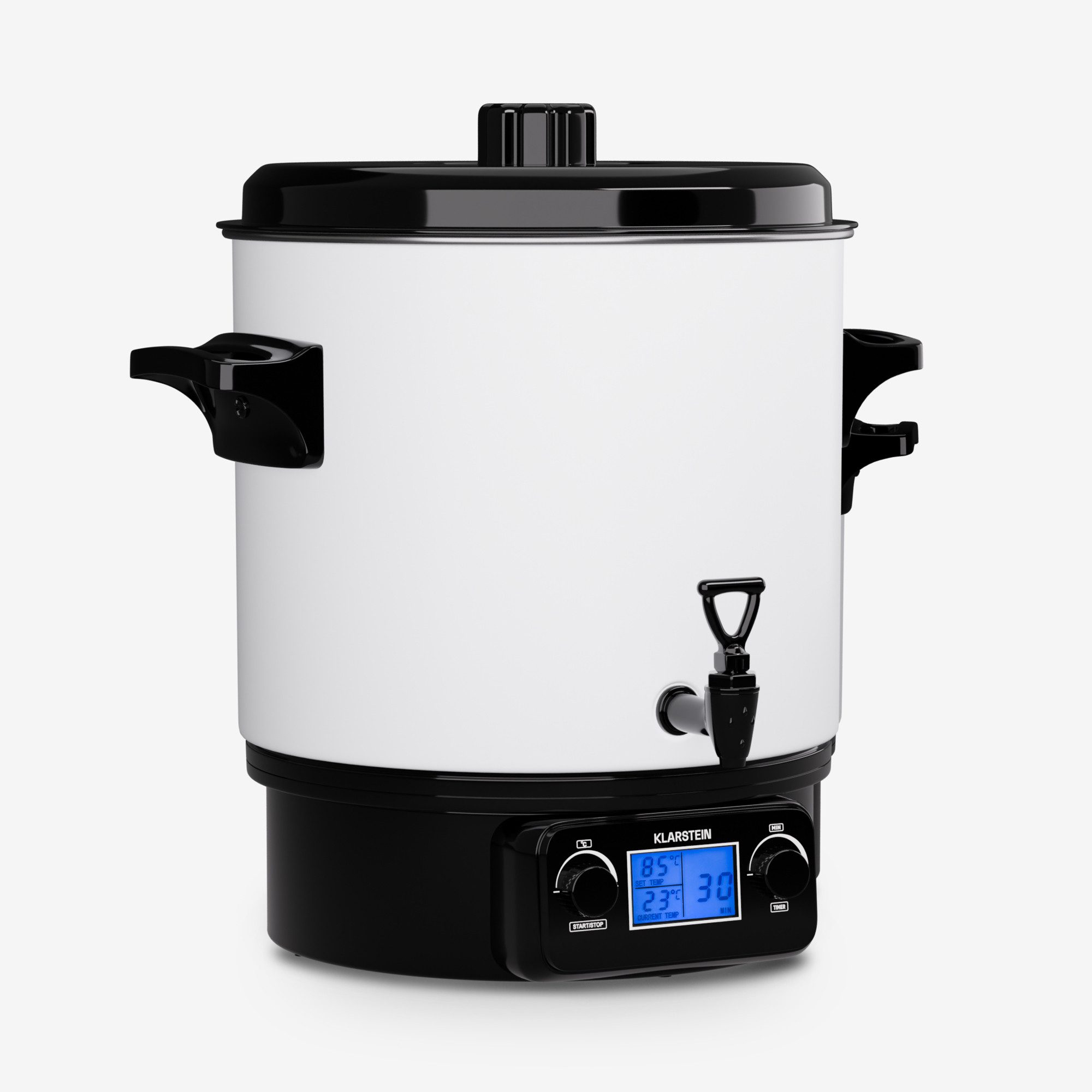 Klarstein Einkoch- und Heißgetränkeautomat Biggie, 1800 W, elektrisch Getränkespender Einkochvollautomat Digital LED